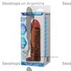 Funda de Pene Texturizada en TPR con Aro Escrotal de Estimulación
